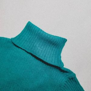 Emerald Green Turtle Neck Sweater